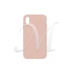 Cover morbida in silicone per Apple iPhone XR nude