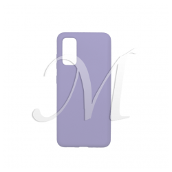 Cover morbida in silicone per Samsung Galaxy S20 lilla