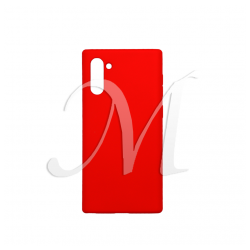 Cover morbida in silicone per Samsung Galaxy Note 10 rosso