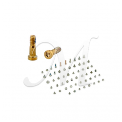 Kit set viti completo Apple iPhone 7 oro (gold) Kit set viti completo Apple iPhone 7 oro (gold)