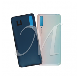 Vetro posteriore per Xiaomi Mi 9 Lite / Mi CC9 back cover bianco Vetro posteriore per Xiaomi Mi 9 Lite / Mi CC9 back cover bianco