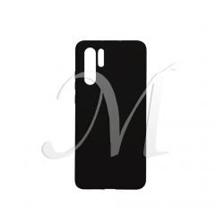 Cover morbida in silicone per Huawei P30 Pro nero
