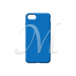 Cover morbida in silicone per Apple iPhone 7 / 8 blu chiaro 