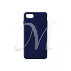 Cover morbida in silicone per Apple iPhone 7 / 8 blu