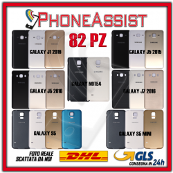 STOCK SCOCCHE POSTERIORE Per Samsung Galaxy J1 / J5 / J7 / S5 / NOTE 4 82 PZ STOCK SCOCCHE POSTERIORE Per Samsung Galaxy J1 / J5 / J7 / S5 / NOTE 4 82 PZ