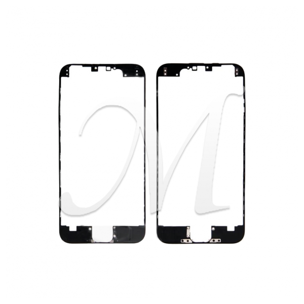 Cornice front frame anteriore per Apple iPhone 6 Plus telaio display con  colla nero (black)